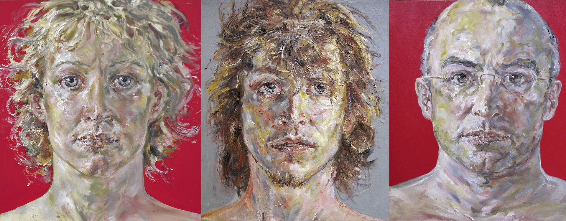 Portraits Peintures Gunther Roeder
